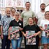 Sie freuen sich schon auf das Hausherrenfest (von links): Bürgermeisterin Monika Laule, Oberbürgermeister Simon Gröger, Pfarrer Heinz ...