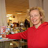 Aline Witschel ist erfolgreich mit dem Café "Moccafloor", das zugleich Kulturbühne ist.