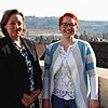 Corinna Bruggaier, Leiterin Kultur und Tourismus (links), und Katharina Hübner, Leiterin der Tourist-Information, ziehen Bilanz für das ...