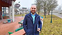 Dominik Mattes möchte Bürgermeister von Herdwangen-Schönach werden.