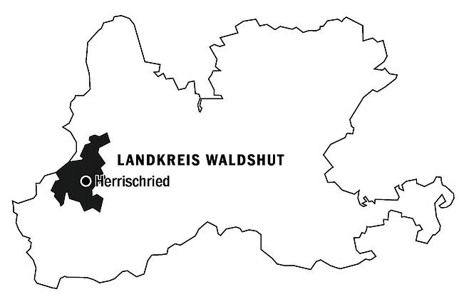 Herrischried liegt am westlichen Rand des Hotzenwalds im Kreis Waldshut.