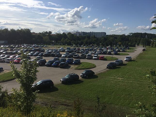 Auf dem Parkplatz P7 wird die Streetfood-Tour Halt machen.