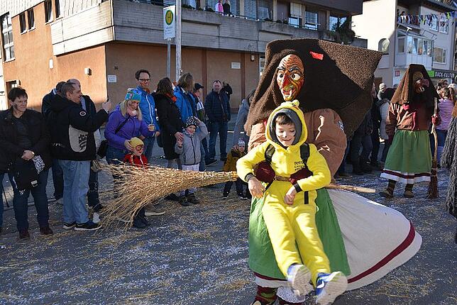 Bild 49: Bilder vom Narrentreffen der Urviecher-Zunft Bad Dürrheim: Großer Festumzug (3)