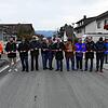 Es ist vollbracht: Die Oberdorfstraße in Rielasingen wird nach umfangreichen Sanierungsmaßnahmen offiziell freigegeben. Bild: Sandra ...