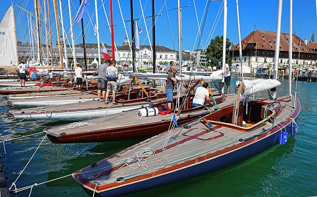 Bild 35: Wassersport im Mittelpunkt der Bodenseewoche