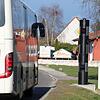 Die verbreitete Blitzersäule vom Typ Jenoptik Traffistar S350 steht in der Kritik. Hier eine Anlage in der Pfullendorfer Ortschaft ...