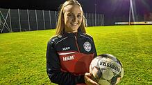 Corinna &bdquo;Coco&ldquo; Knisel ist Spielführerin bei den Verbandsliga-Fußballerinnen des SV Deggenhausertal.