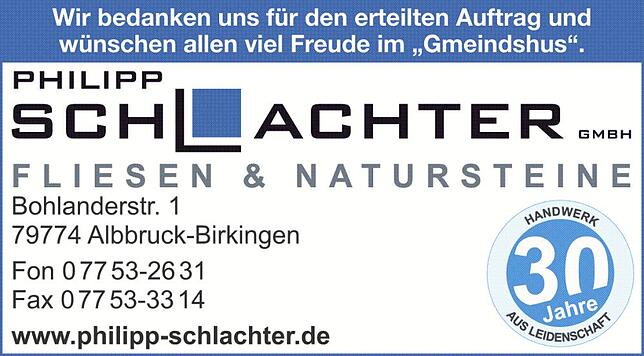 Bild 16: Einweihung Gmeindshus Oberlauchringen : Eröffnung mit einem Tag der offenen Tür