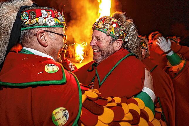 Bild 11: Fastnachtsverbrennung in Radolfzell: Die schönsten Bilder vom traditionellen Spektakel
