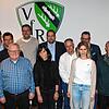 Der neue VfR-Vorstand inklusive Beiräte und Abteilungsleiter (v.li.): Claus Hasemann, Martin Warnke, Jürgen Hege, Hubert Schuler, Volker ...
