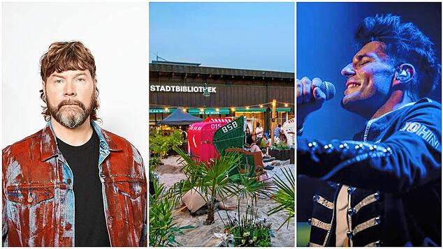 Beim Sommersound VS (links) trifft man auf Rea Garvey, beim Honberg-Sommer auf Alexander Eder (rechts) und in VS-Schwenningen kann man ...
