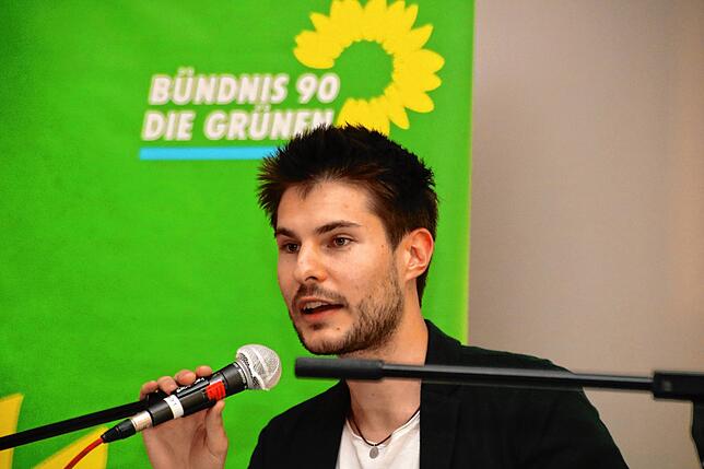 Florin Kaminski ist der Zweitkandidat.
