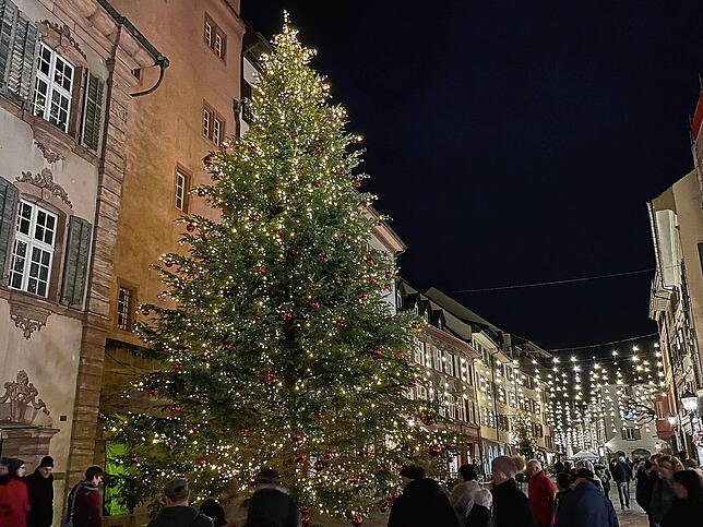Zauberhafter Anblick in Rheinfelden/CH.