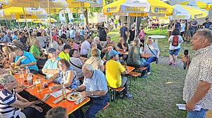 Ortsvorsteher Siegfried Hanßler wird die Gäste zum Lippertsreuter Dorffest begrüßen, das am Sonntag mit einem Festgottesdienst beginnt.