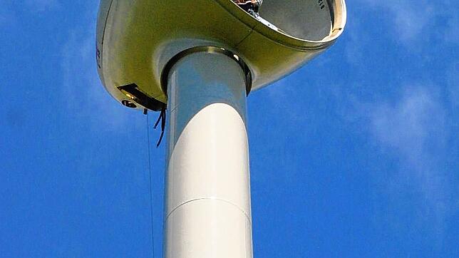 Wo in Grafenhausen Windräder gebaut werden, ist noch offen. Das Bild zeigt die Gondel einer Anlage. Foto: Wilfried Dieckmann
