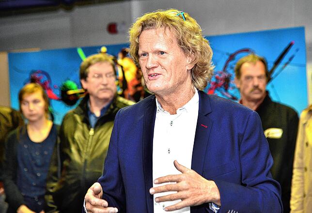 Joachim Müller, Präsident des Gewerbeverbands Oberzentrum.