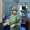 Blick auf einen Beatmungsplatz in der Corona-Abteilung der Intensivstation im Kreiskrankenhaus Lörrach. (Das Archivbild wurde im April ...
