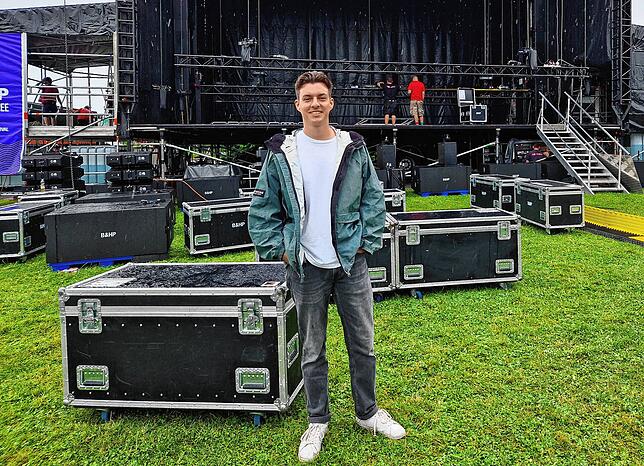 Jens Buck ist Booker und Projektleiter beim Konzertveranstalter Vaddi Concerts.