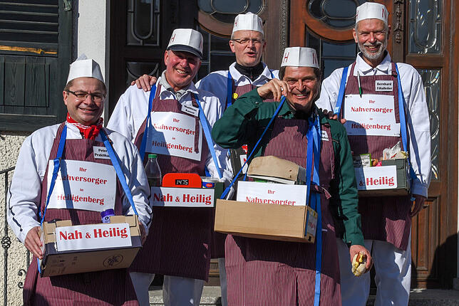 "Nah und Heilig" war der Werbeslogan des "Nahversorgers Heiligenberg".