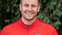 Fabian Wilhelmsen, Trainer des Türk. SV Singen, hatte heute einiges zu lachen. Seine Mannschaft besiegte ihre Gäste mit 4:1.