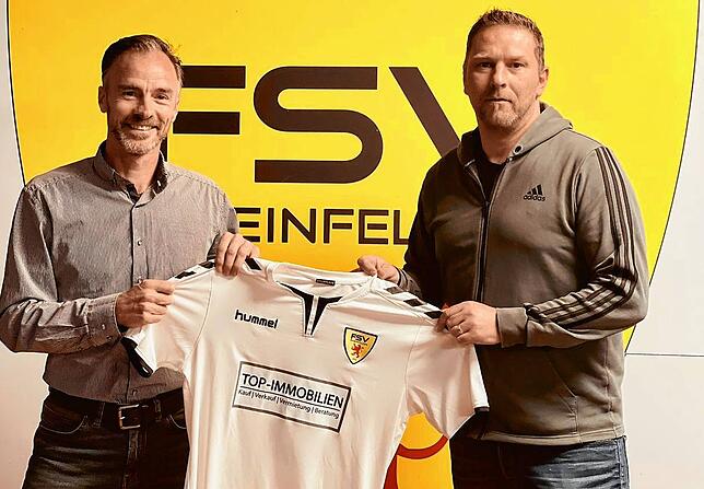 Neues Duo: Peter Johann (links) wird Co-Trainer, Werner Gottschling Cheftrainer des FSV Rheinfelden.