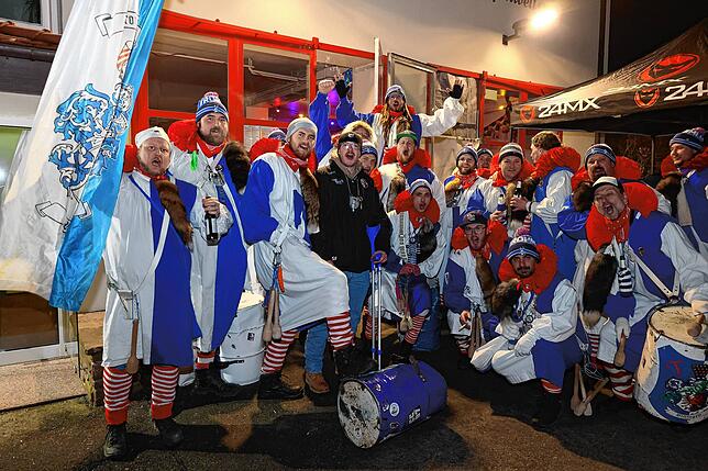 Bild 7: 21. Nachtumzug der Wolfbach-Rolli: Fasnet beginnt mit Vollgas