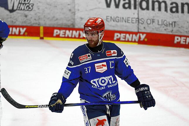 Zeigte gute Leistungen und blickt positiv nach vorne auf die zweite Saisonhälfte: SERC-Kapitän Thomas Larkin.