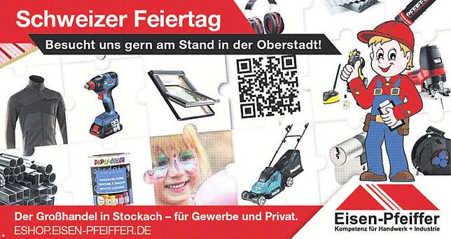 Bild 3: Schweizer Feiertag Stockach : Eine Stadt in bester Feierlaune
