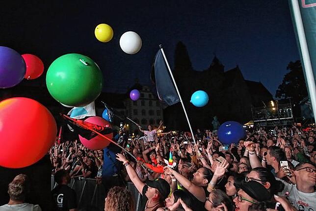 Ein Bild aus anderen Zeiten vom Salem Open Air