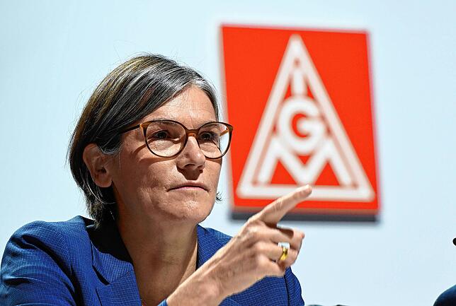 Setzte sich gegen Zitzelsberger durch: Christiane Benner, seit wenigen Wochen IG-Metallchefin im Bund