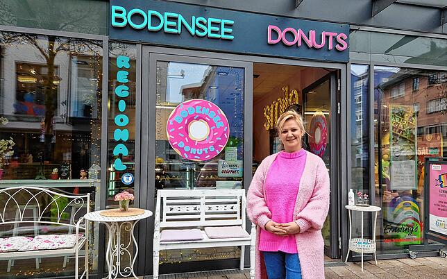 Demet Beydilli, Inhaberin von Bodensee Donuts, ist mit ihrem Geschäft weiterhin in der Stadt vertreten.