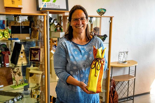 Birgitta Schäfer, Vorsitzende des Verein zur Förderung der Jugend- und Sozialarbeit im evangelischen Kirchenbezirk Villingen, ...