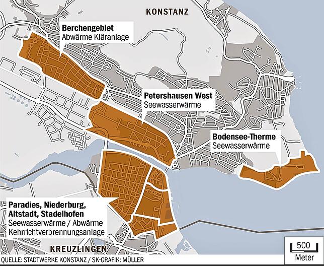Bild 1: Nach aufgeheizter Debatte plant die Stadt nun die Wärmewende &ndash; langsam geht es voran