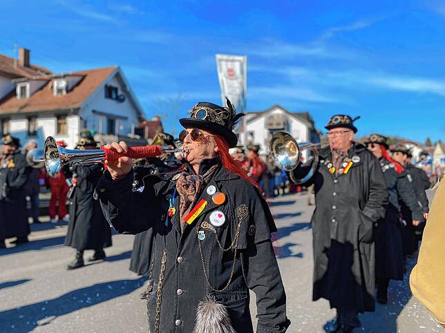 Bild 25: Fasnacht 2025: Alle Bilder vom Gemeinschaftsumzug in Mühlhofen