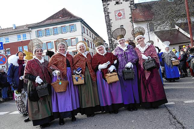 Bild 30: So schön war es am Dienstag beim großen Umzug in Villingen (Teil 1)