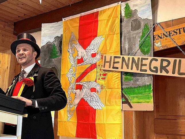 Bild 9: Bilder vom deftigen Zunftmeisterempfang in Kippenhausen