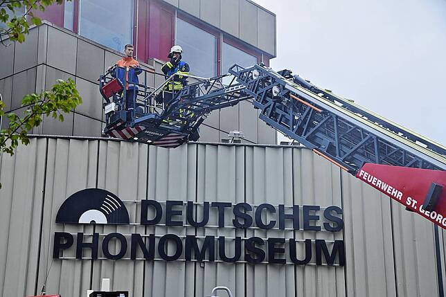 Bild 14: Bilder von der Hauptprobe der Feuerwehr St. Georgen