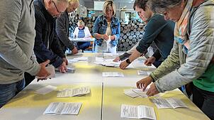 Bürgermeisterwahl in Stühlingen: Die Auszählung der Stimmen läuft. Ergebnisse gibt es zum Teil bereits.