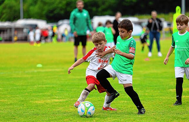 Bild 14: Unsere große Bildergalerie vom Bambini-Turnier beim Schlossseecup des FC RW Salem