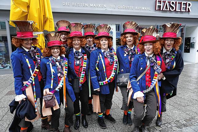 Bild 4: Bilder-Story: So ist die Katzenmusik am Fasnet-Montag in die Stadt einmarschiert