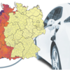 Elektroautos sind in Deutschland kaum verbreitet. Aber es gibt regionale Unterschiede.