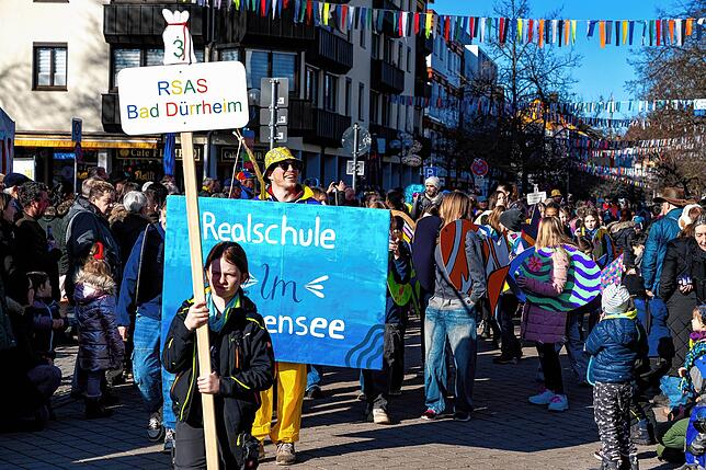 Bild 15: Die Bad Dürrheimer Schulen und Kitas beim Umzug am Samstag
