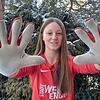 Hier kommt keiner durch: Die 14-jährige Donaueschingerin Luisa Breitsprecher ist auf dem Weg in die deutsche ...
