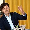 Auftakt in einen Wahlkampf voller Besonderheiten: Luigi Pantisano am 5. Juli, dem Tag, an dem eigentlich der Konstanzer OB gewählt ...