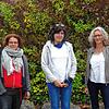Die Schulsozialarbeiterinnen Susanne Fricke, zuständig für die Grundschulen, Angelika Winter für das Nellenburg Gymnasium und Petra ...