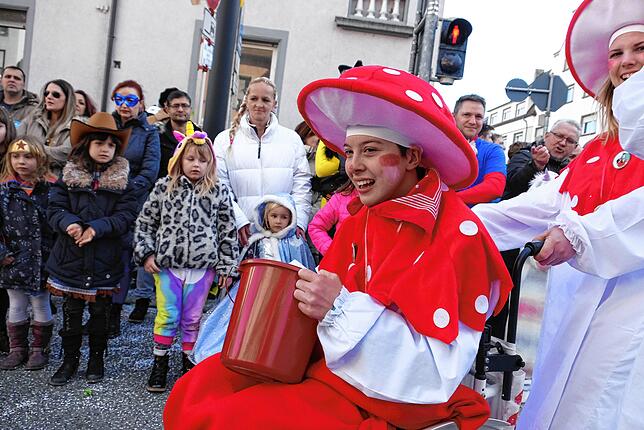 Bild 42: Bilder vom großen Fasnet Samschdig-Umzug der Poppele-Zunft (2)