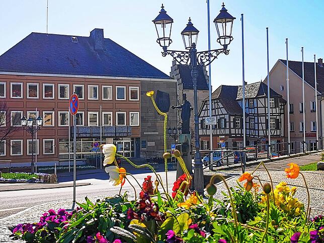 Das Markdorfer Rathaus wird saniert werden. Dieses Projekt markiert den Beginn der Innenstadtsanierung.