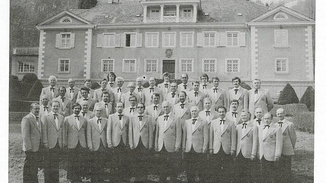 Die Chorgemeinschaft Bodman-Espasingen feiert ihr 50-jähriges Bestehen. Das Archivbild zeigt die aktiven Sänger der Chorgemeinschaft im ...