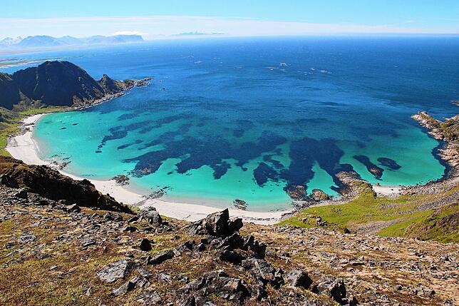 Zwischen Stave und Bleik auf Andøya (Vesterålen).