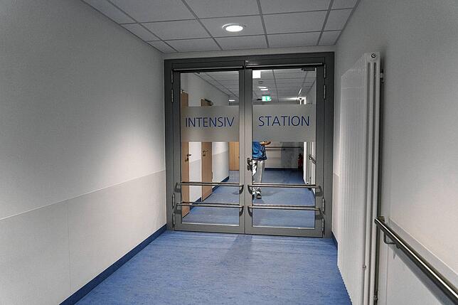 Die neue Intensivstation der Klinik in Waldshut – hier gibt es auch Isolierzimmer für Covidpatienten.